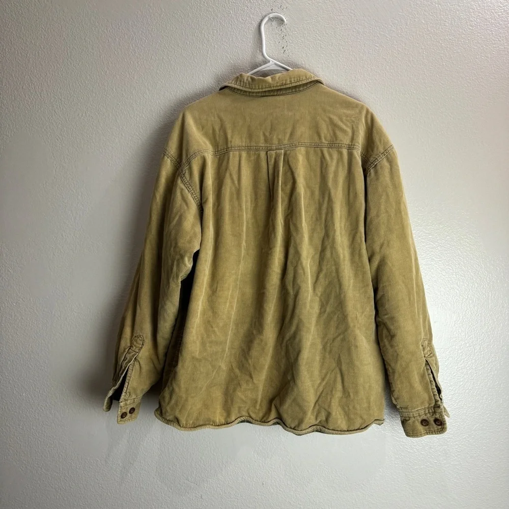 Levis Fleece Lined Buttom Up Shirt Jacket Size Large